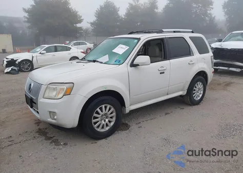 2010 Mercury Mariner Premier z USA, uszkodzony, nr VIN 4M2CN9HG8AKJ25672